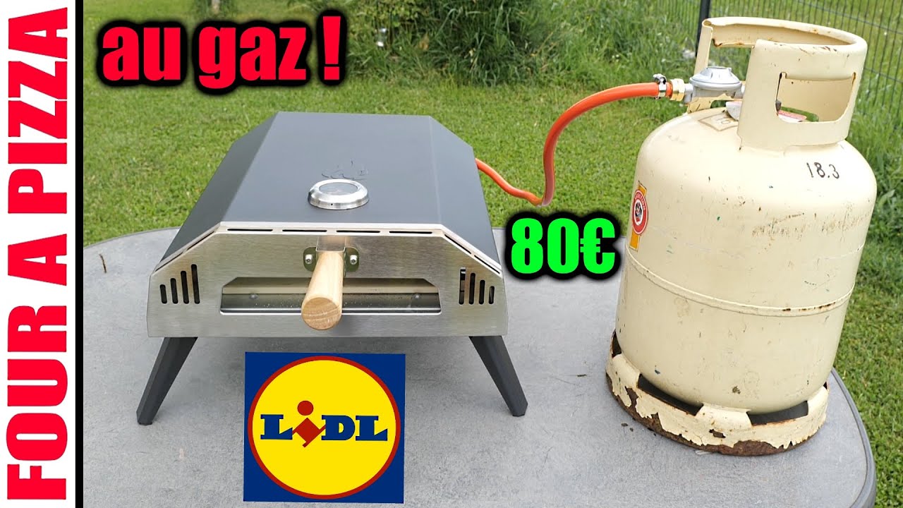 Газовая печь для пиццы LIDL GRILLMEISTER 4000w 400°c типа Ooni Koda 12 за 80 евро!