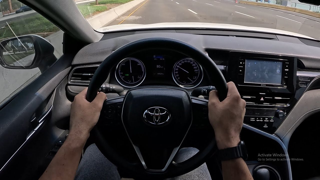 2020 Toyota Camry HEV 4K POV Drive (Binaural Audio)