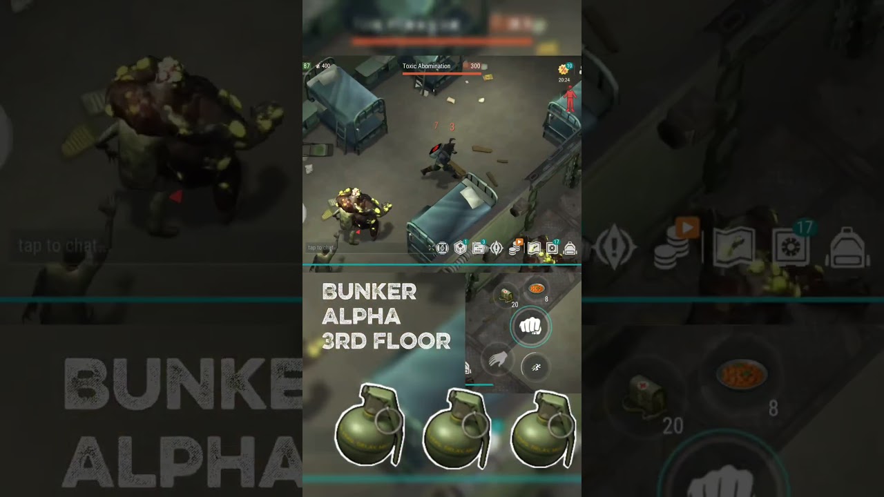 Bunker Alpha - Clear 3rd floor #lastdayonearth #gaming #gameplay #zombie #survival