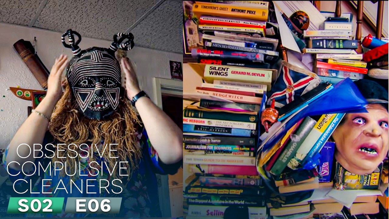 300,000 Books In 1 HOUSE? | Obsessive Compulsive Cleaners Season 2 Episode 6