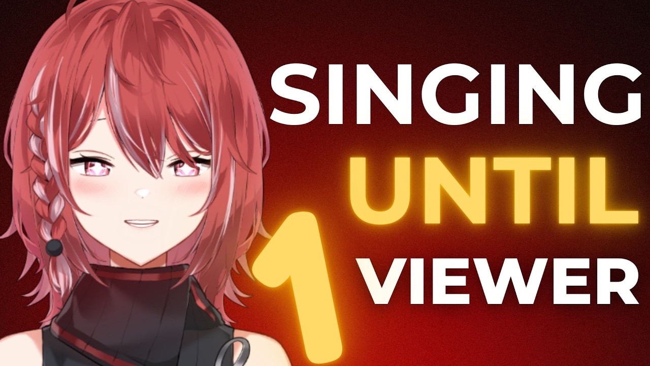 Singing Until 190 Viewers Left Because I'm Not Sick ! ! !