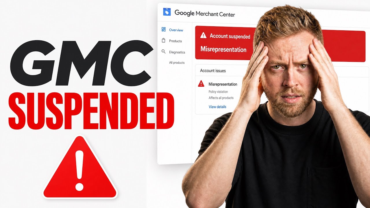 How To Fix Google Merchant Center Suspensions (High Ticket Dropshipping)