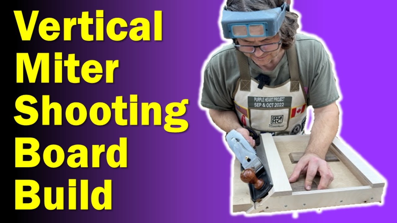 Vertical Miter Shooting Board Build | Perfect Box Miter Joints
