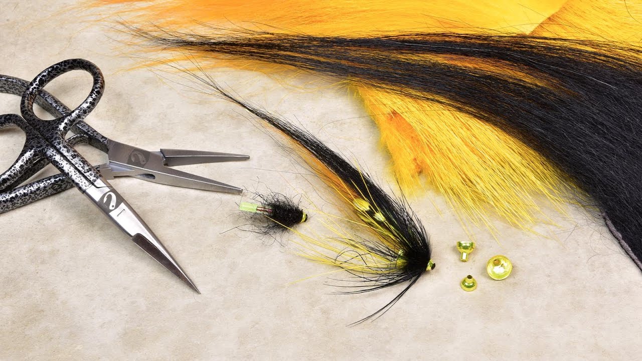 Pattern of the Month #55 – Black & Yellow Nutria Spey