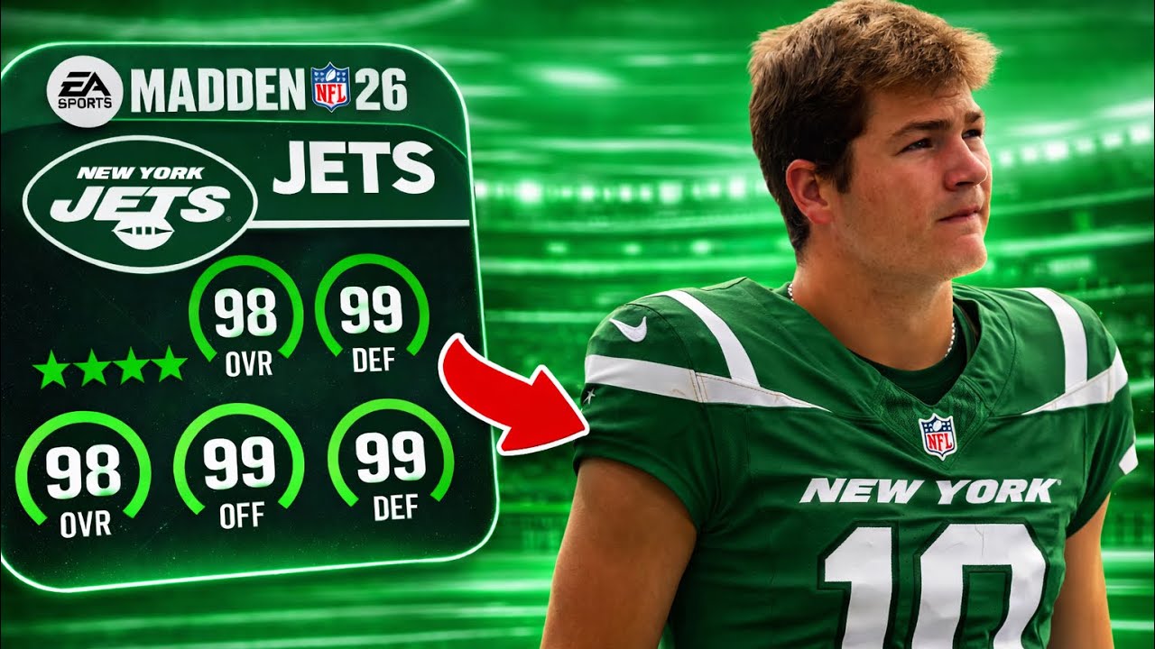 Trying To Win A Super Bowl With DRAKE MAYE On The Jets In Madden 26