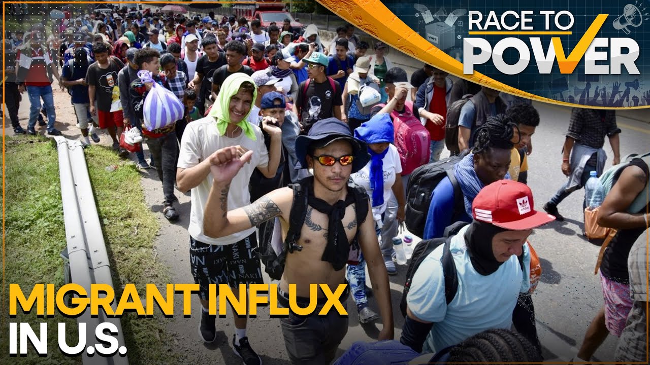 US: Migrant's Desperate March Before Donald Trump's Return | Race to Power