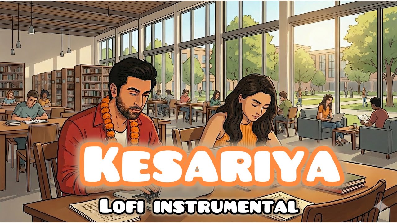 Kesariya (Lo-Fi / Chill Remix) – Arijit Singh | Bollywood Chill Vibes
