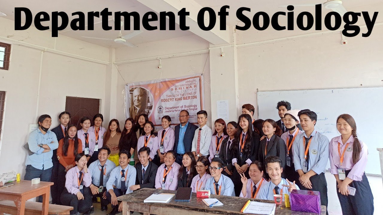 Department Of Sociology Departmental Seminar JN College Pasighat 2023 #lulludaivlogs 💙🫂