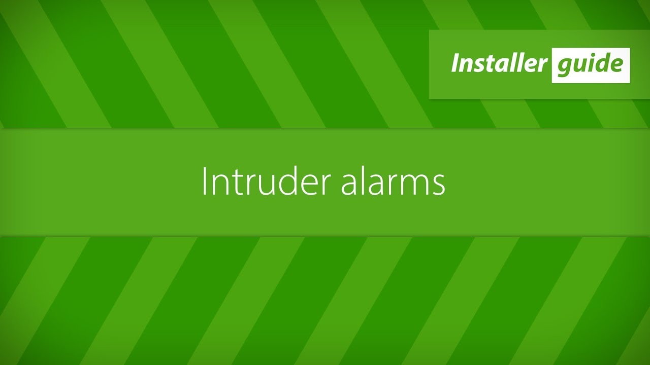 Intruder alarms /Paxton10 installer tutorial/
