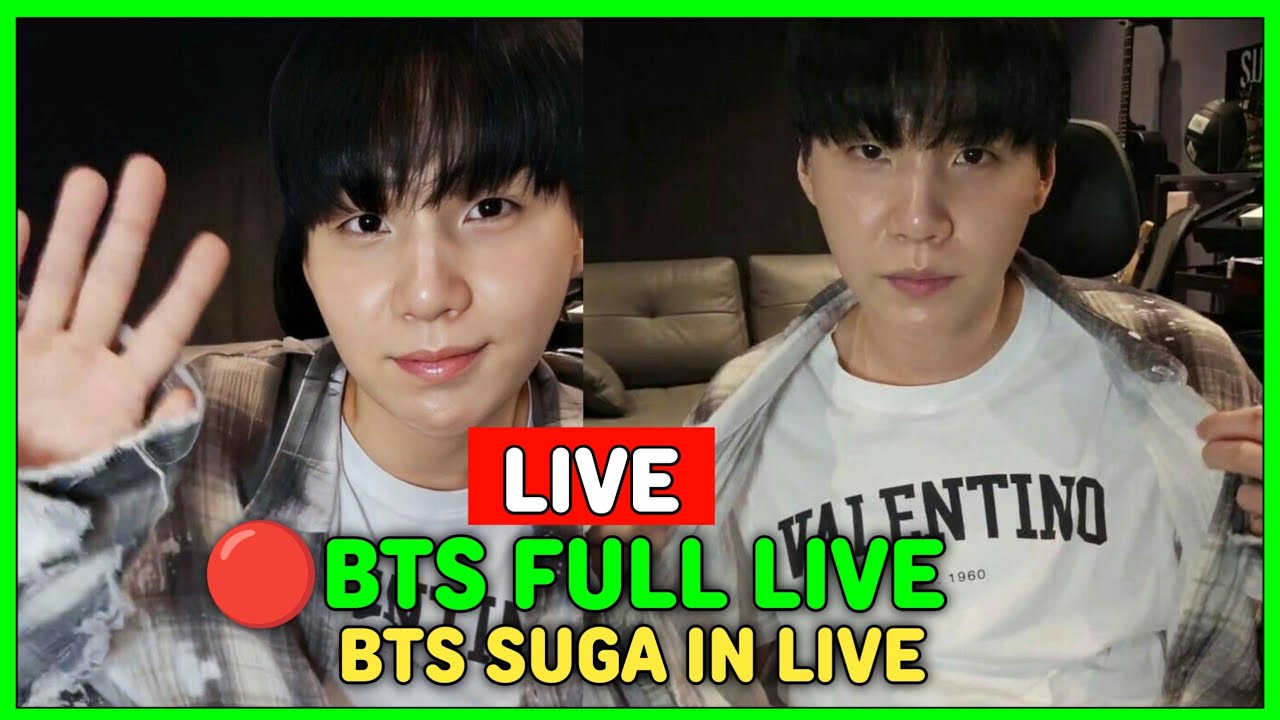 🔴[MULTI SUB] BTS LIVE 🔴BTS  Suga live| Min Yoongi Full live with  All Subs 민윤기