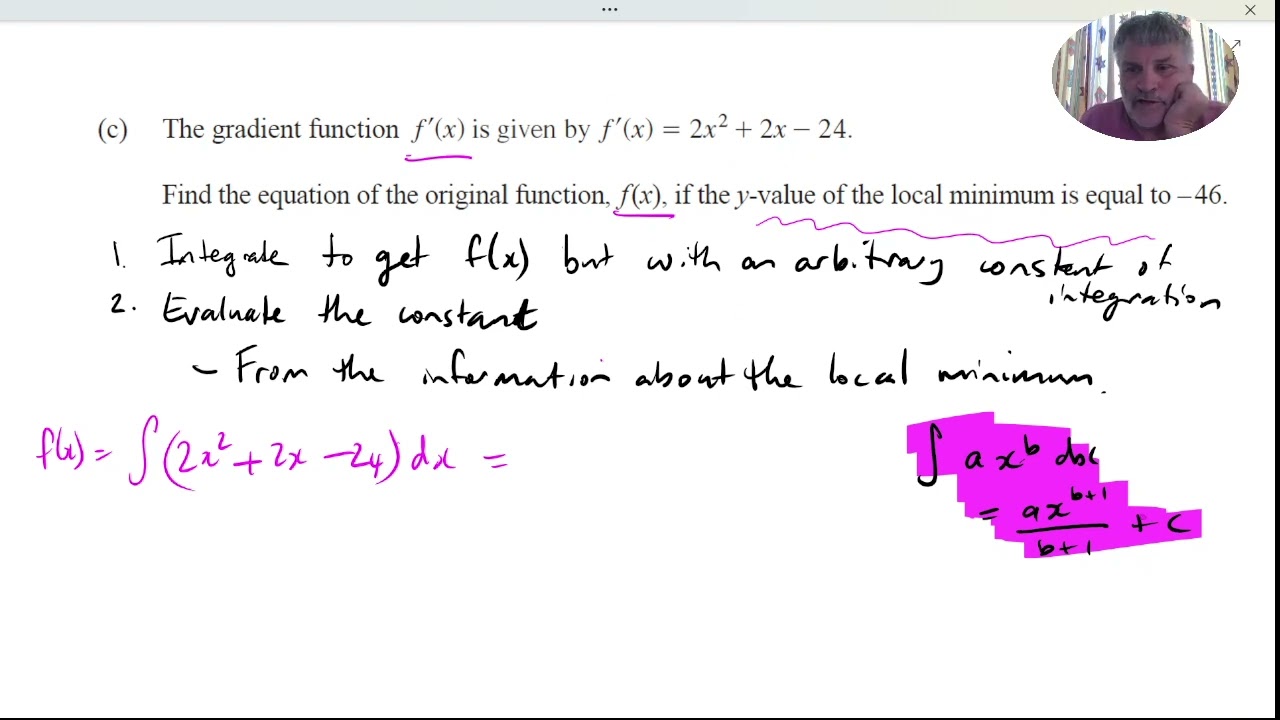 2025 Level 2 Calculus Question ONE