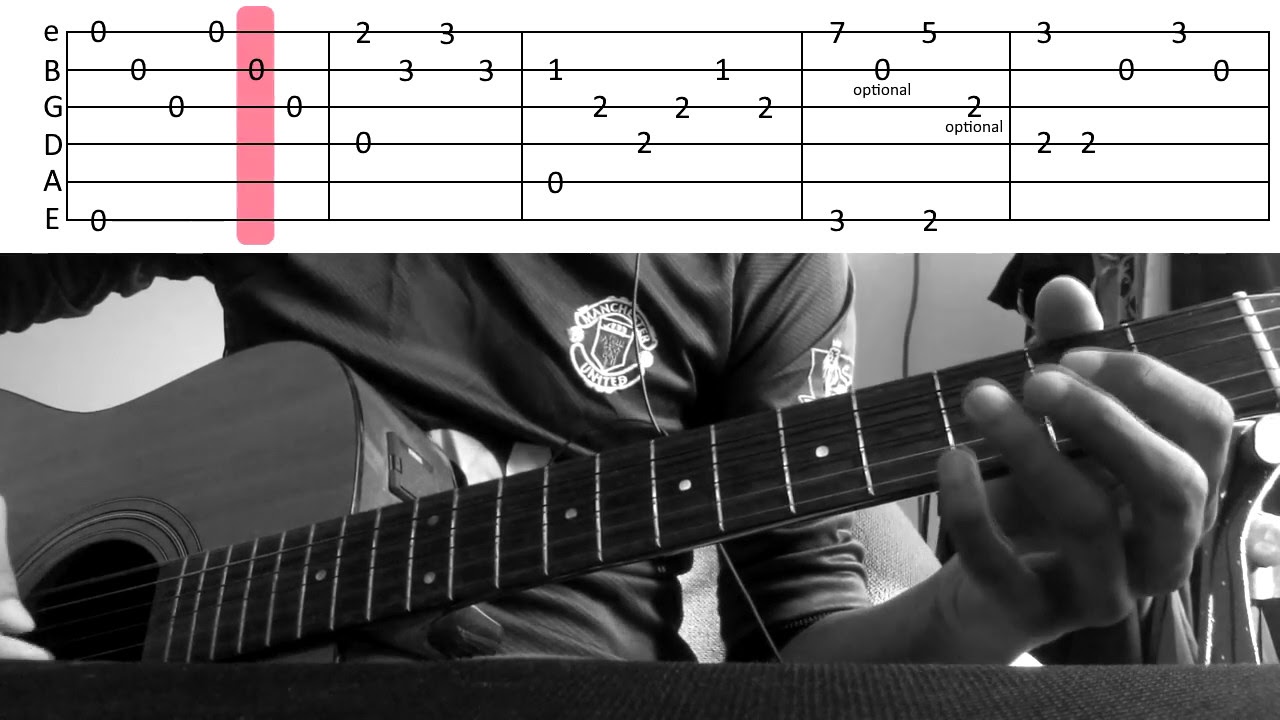 Avenged Sevenfold - So Far Away Arpeggio Tabs (Accurate)