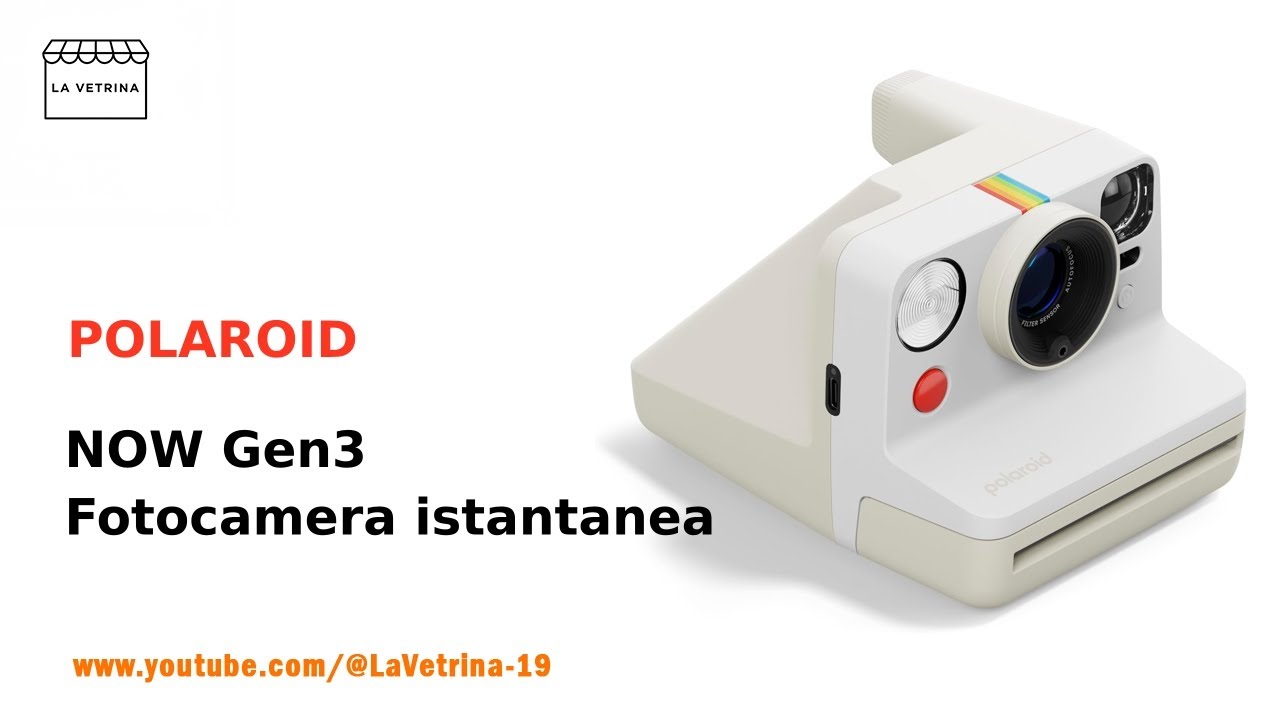 Polaroid NOW Gen3 | La fotocamera istantanea che cattura momenti perfetti