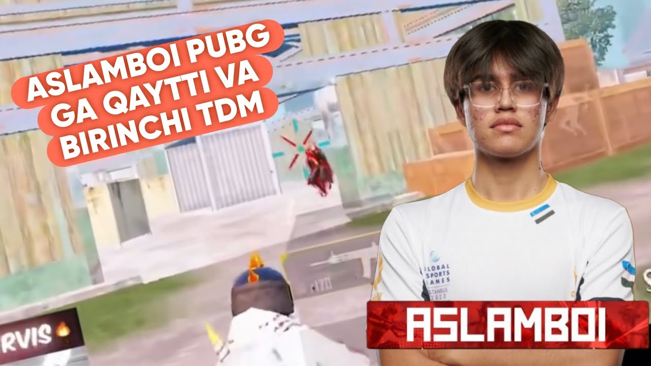 ASLAMBOI PUBG GA QAYTTI | 7 OYDAN KEGN 1-MARTTA TDM O’YNAYABTI | ASLAMBOI PUBGM | YUSUF PUBGM
