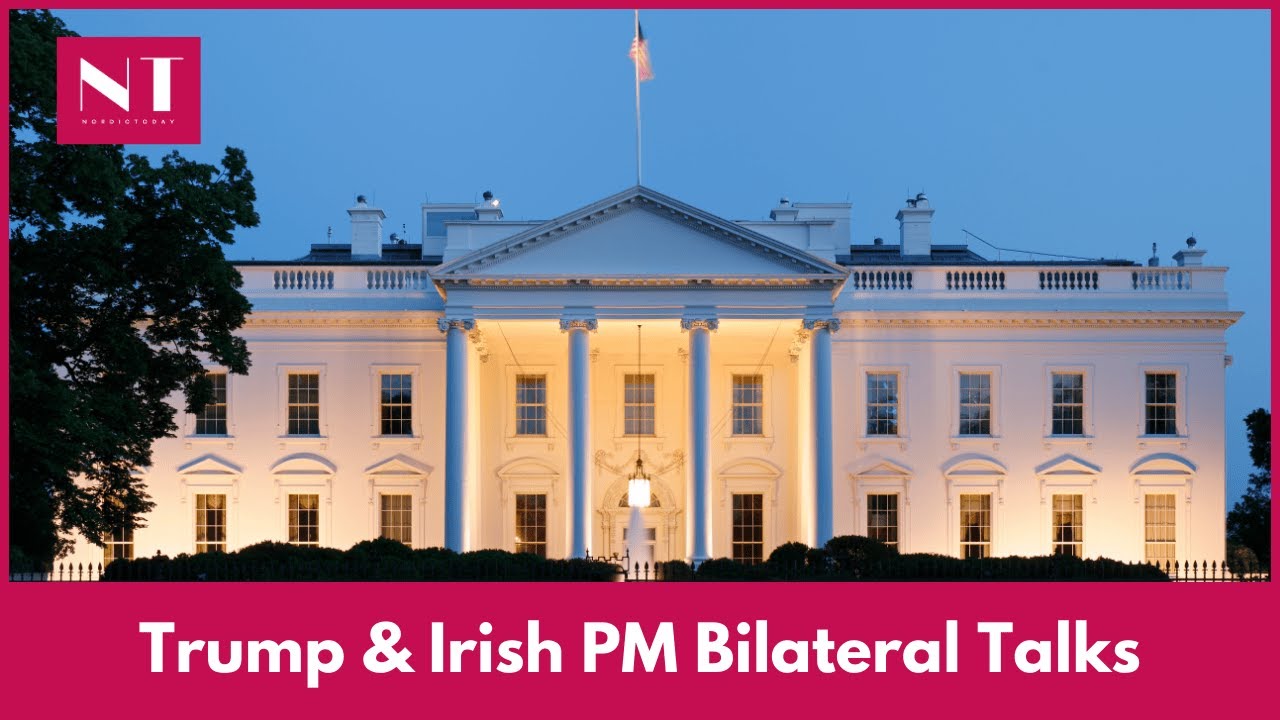 Live: Trump & Irish PM Miche&aacute;l Martin Hold Bilateral Talks at White House | Ireland-USA Relations