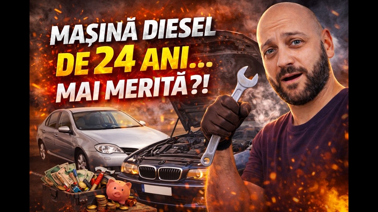 Merită o mașină diesel de 24 de ani în 2026? Consum real + ce piese trebuie schimbate!