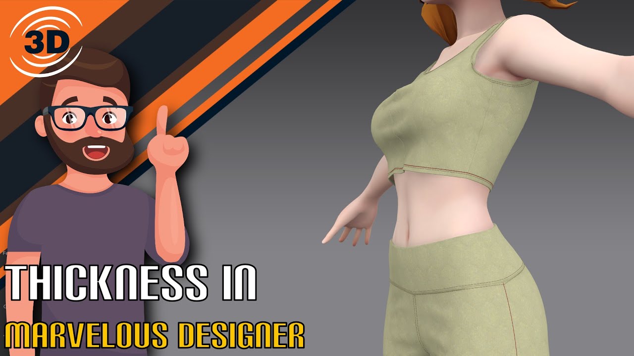 Marvelous Designer Thickness - In and Out of Marvelous Designer