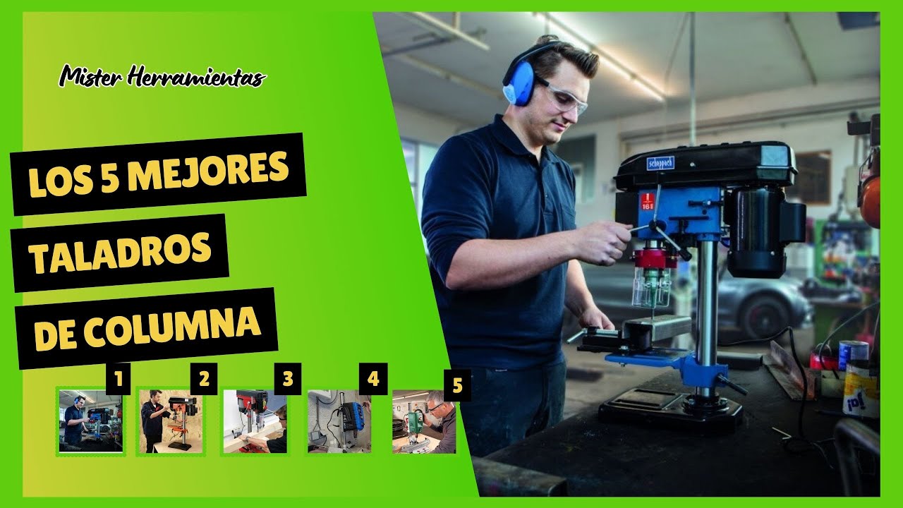 Mejores Taladros de Columna Calidad Precio 🔧 Comparativa TOP 5 Taladros de Banco
