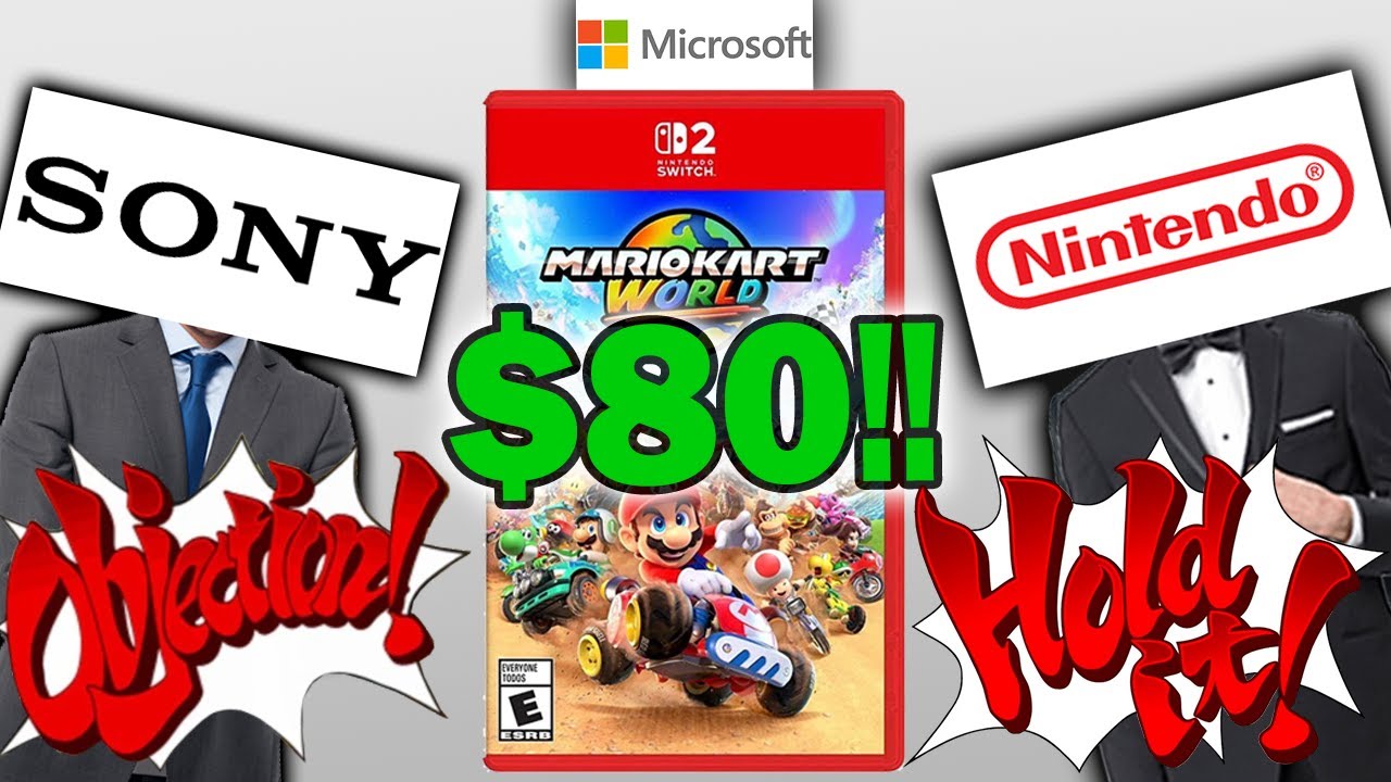 Почему игры для Nintendo Switch 2 стоят 80 долларов?