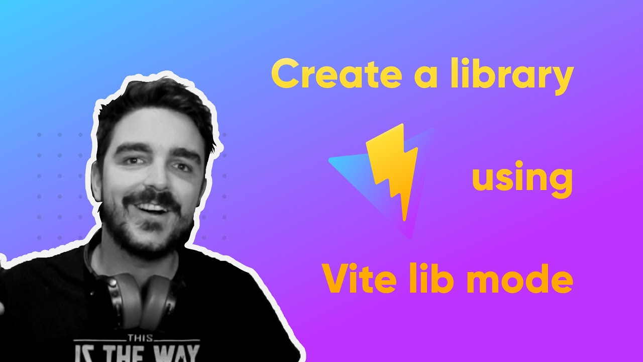 Create a library using Vite lib mode