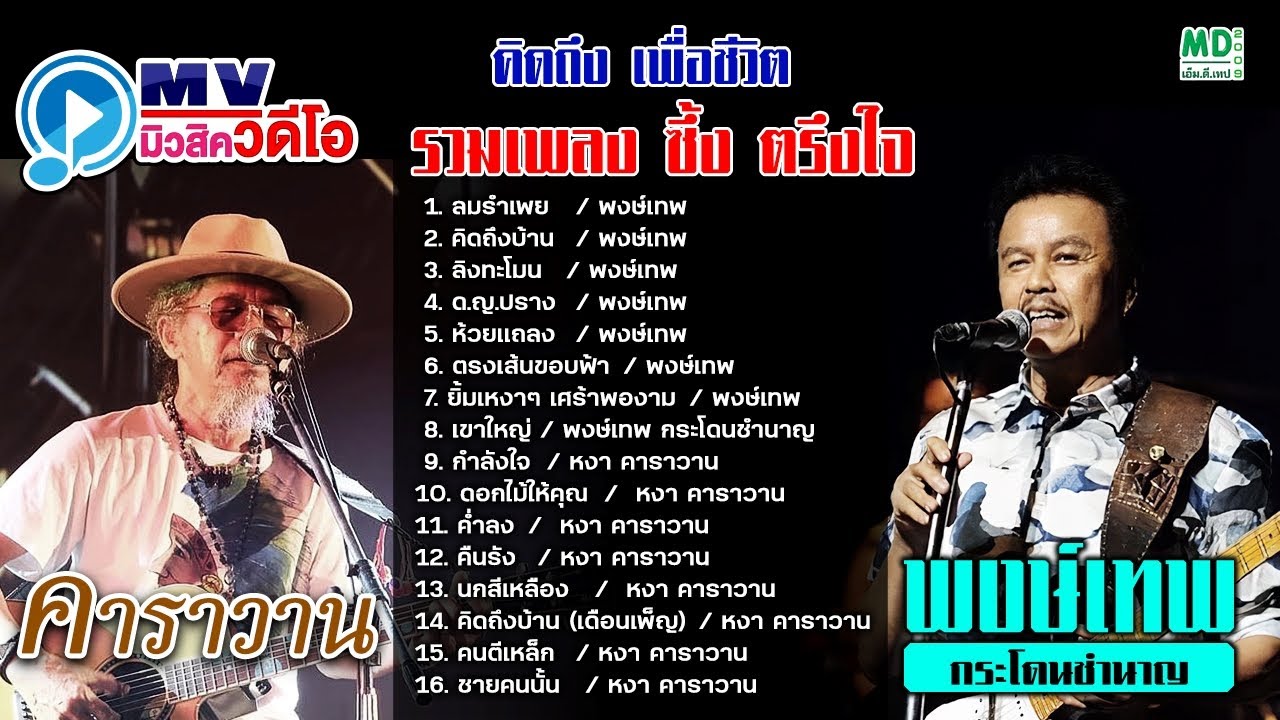 พงษ์เทพ กระโดนชำนาญ หงา คาราวาน ลมรำเพย คิดถึงบ้าน ลิงทะโมน ด.ญ.ปราง