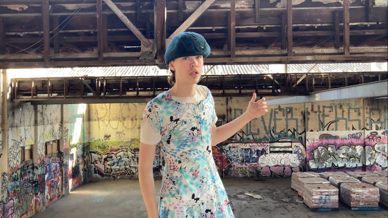 She/Her Gets Chased Out Of Abandoned Site By Security!