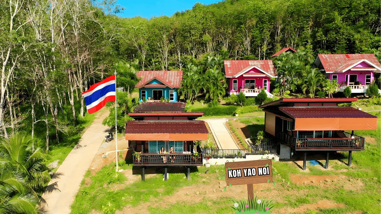 Our First Time on Koh Yao Noi 🇹🇭 Brand New Bungalow Stay