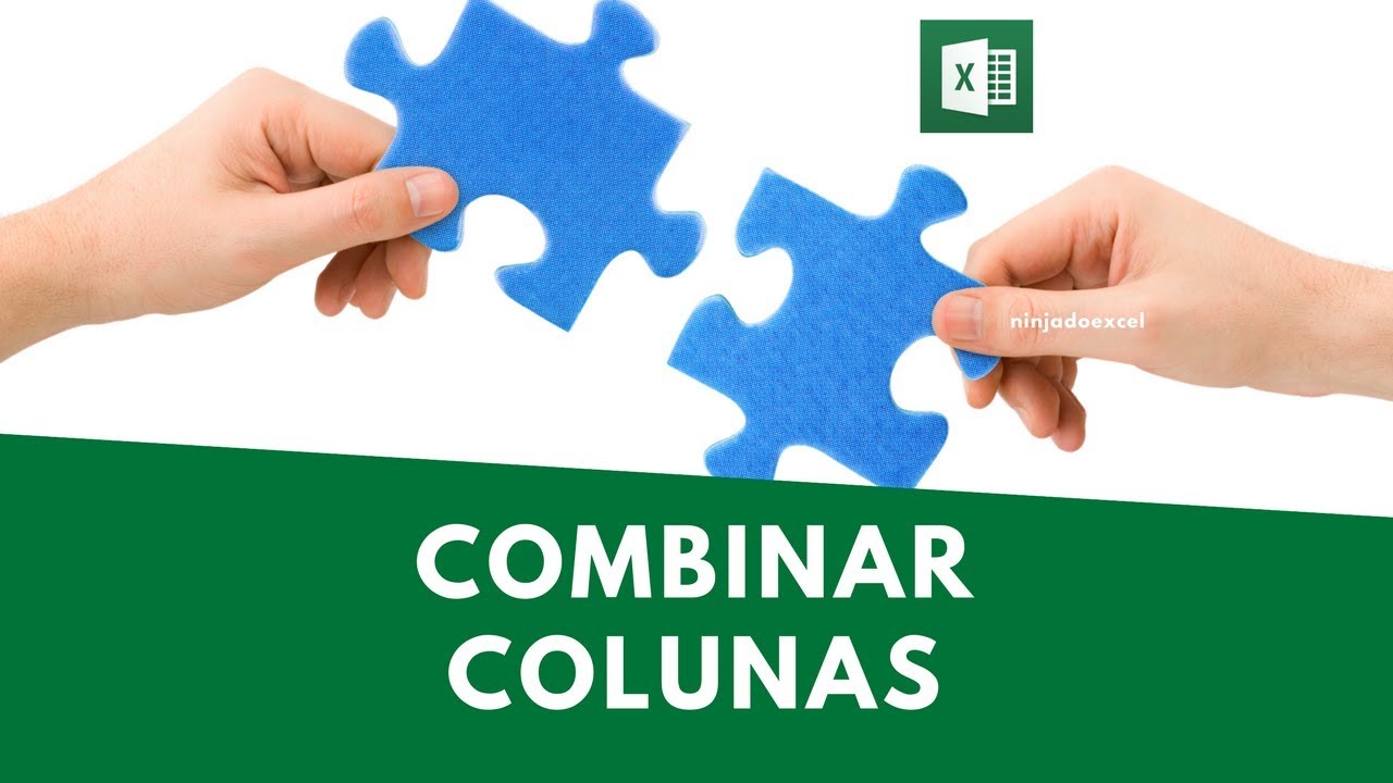Como Unir DUAS colunas no Excel | Função Concatenar