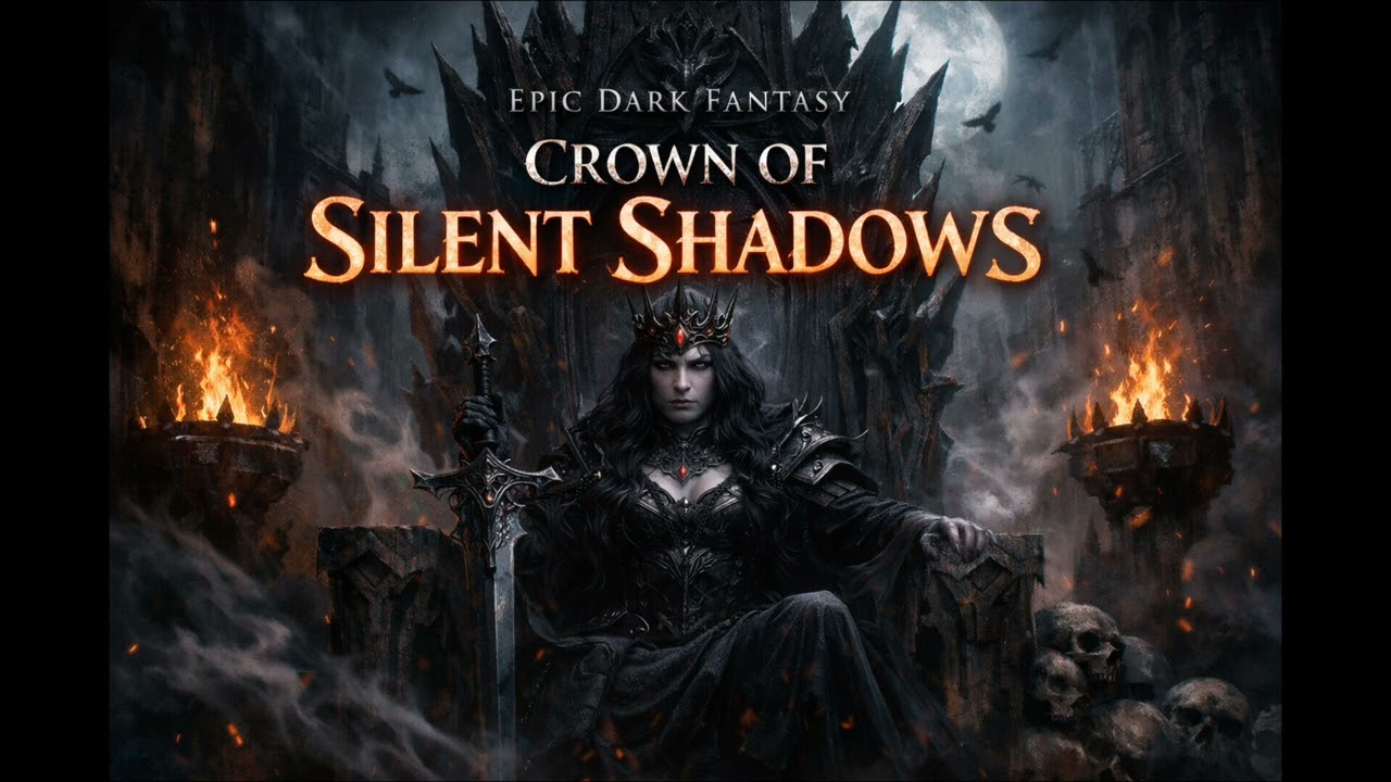Crown of Silent Shadows (Female Vocal) | Epic Dark Fantasy Melodic Song