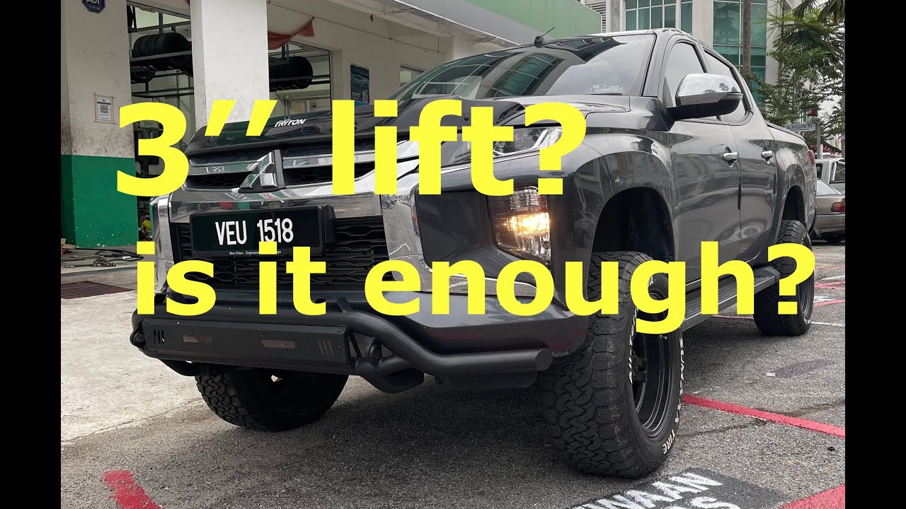 Ep.8 Add 3'' lift Mitsubishi Triton VGT 2.4 / Strada / L200 / Sportero