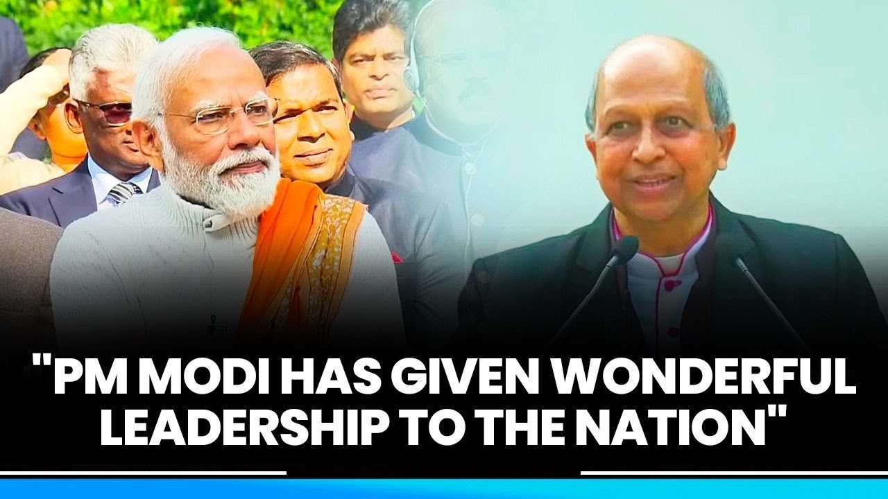 Archbishop Anil Couto appreciates PM Modi for celebrating Christmas at his residence