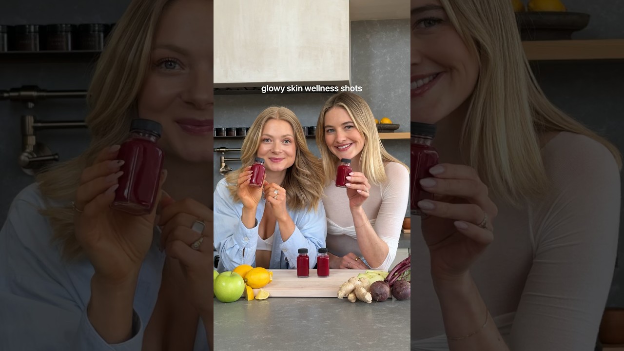 glowy skin wellness shots ✨ @SanneVloet