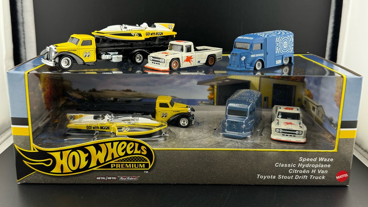Распаковка Lamley: этот набор Hot Wheels Premium Set будет лежать на полках, но он довольно крутой