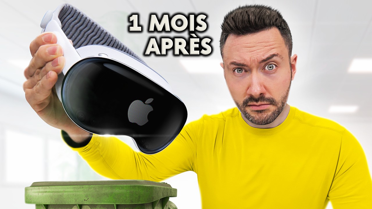 Test Apple Vision Pro apr&egrave;s 1 mois ! (Inutile ou utile ?)