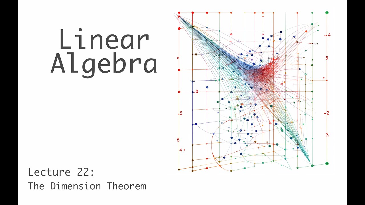 The Dimension Theorem - Linear Algebra (full course) - lecture 22a (of 23)