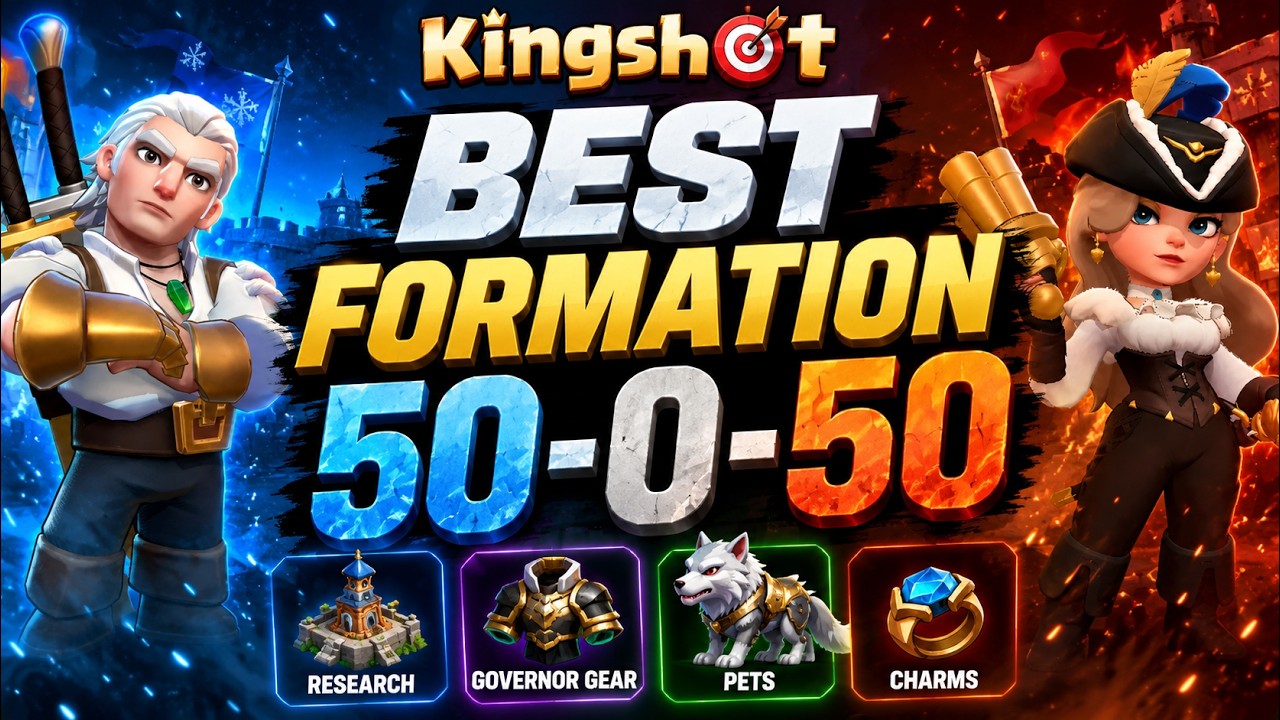 Почему формация 50-0-50 &mdash; лучшая в Kingshot!