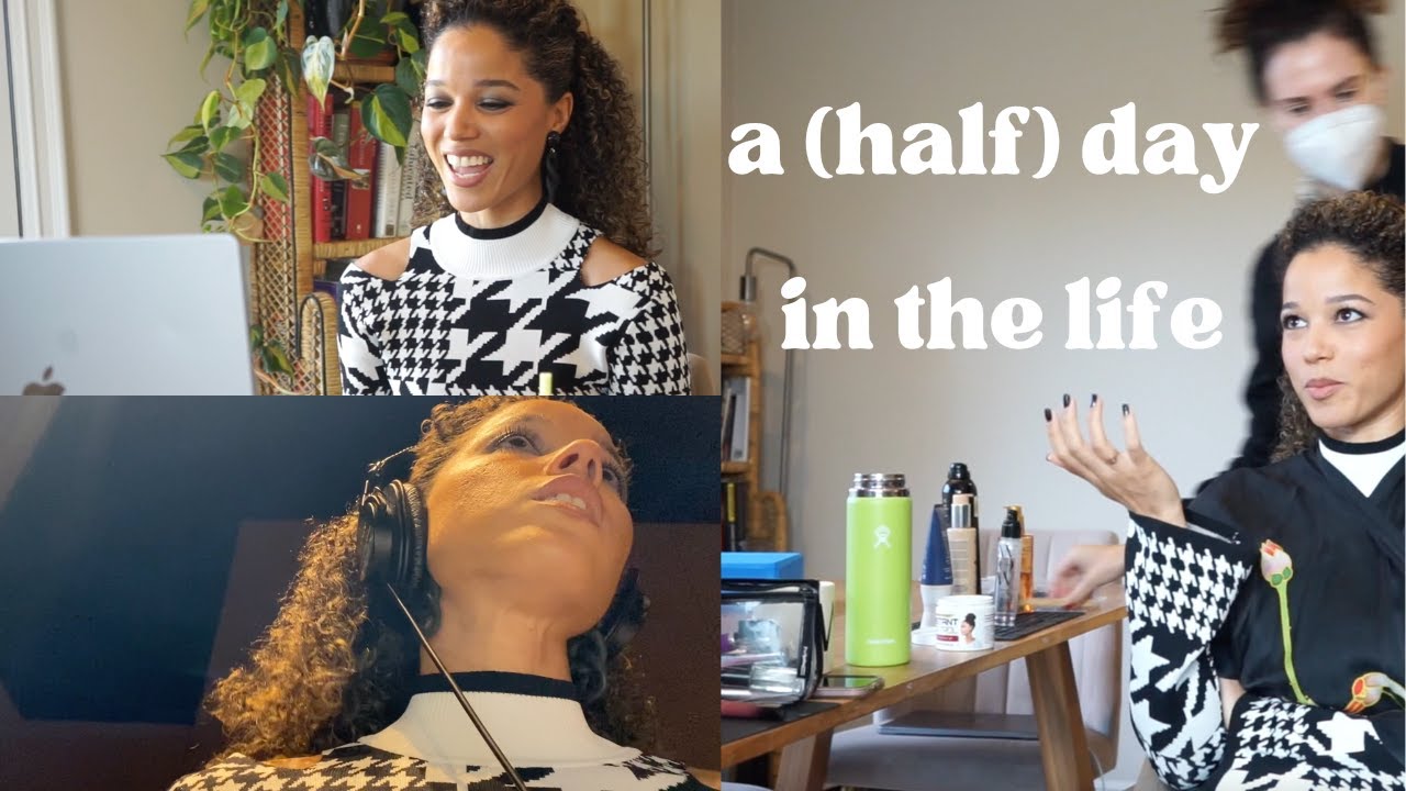 a (half) day in the life - virtual press, ADR, cooking