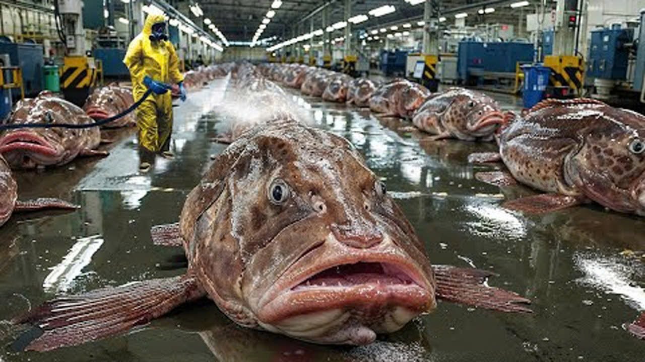 How Cod Fishermen Catch Cod on Boats Every Year, Catch and Process Millions of Cod at Sea