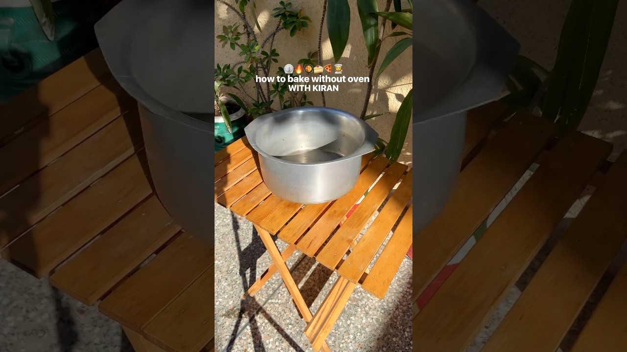 How to bake without oven? #oven #nooven #shorts #viralshorts #youtuber