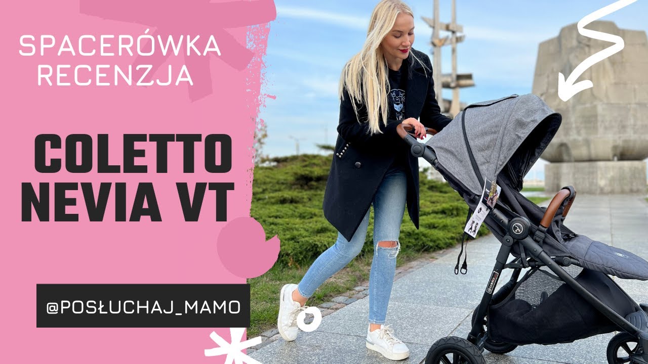 Coletto Netia VT wózek spacerowy  RECENZJA/OBSŁUGA