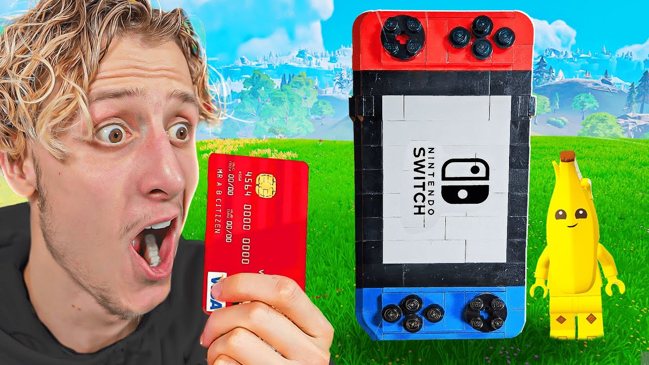 J'ACHÈTE TOUT ce que tu CONSTRUIS sur FORTNITE LEGO !