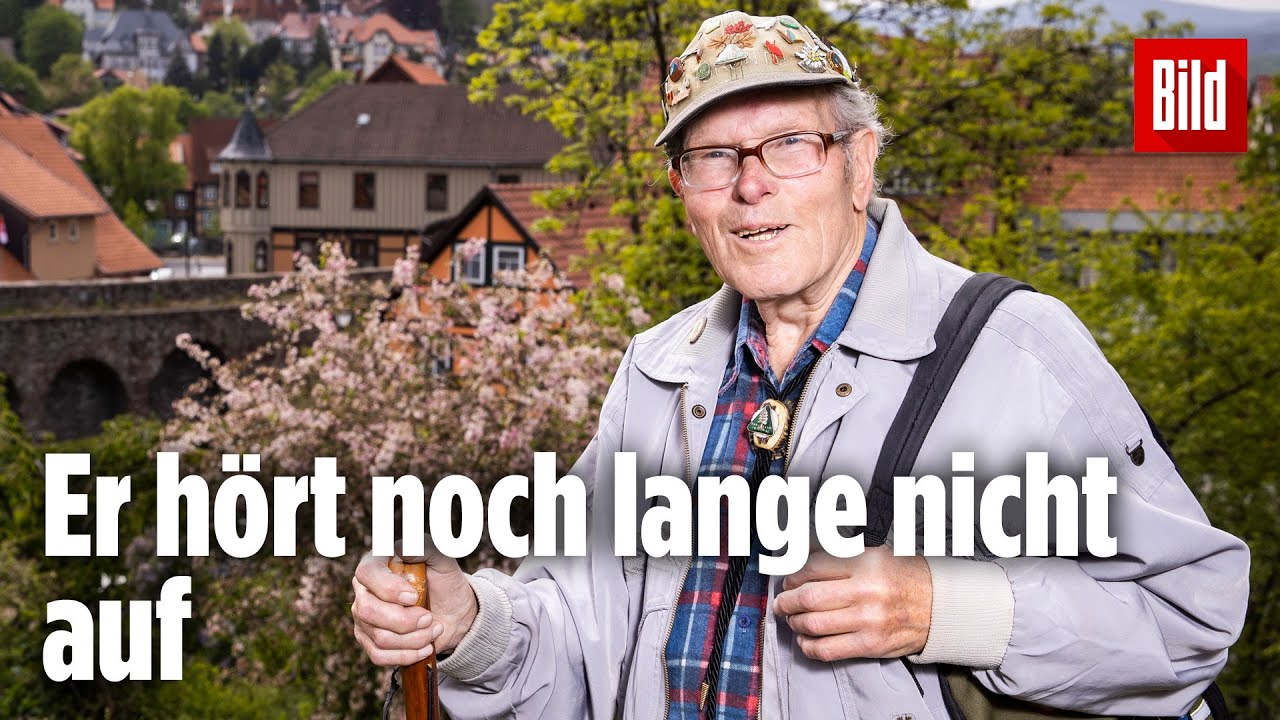 Dieser 87-Jährige bestieg den Brocken bereits 8888 Mal
