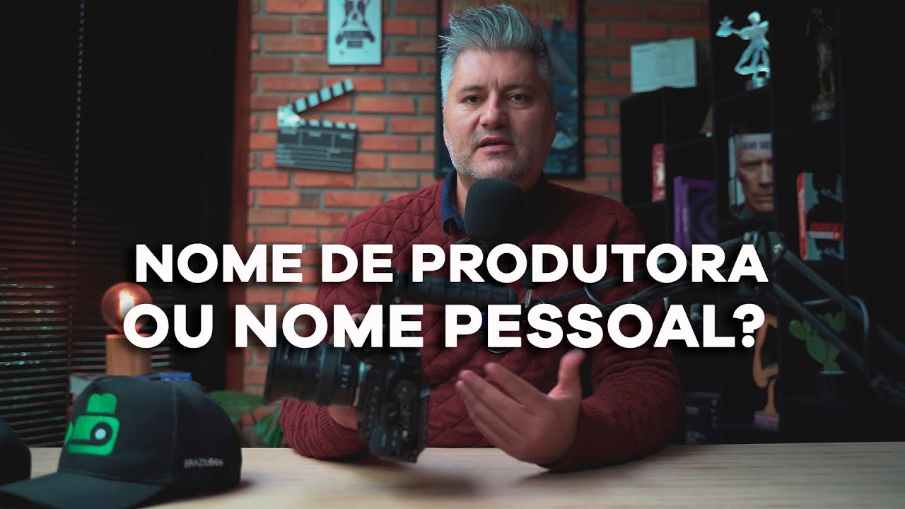NOME DE PRODUTORA OU NOME PESSOAL?