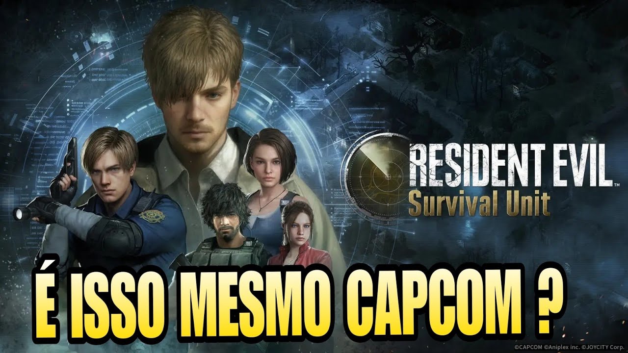 SAIU: RESIDENT EVIL SURVIVAL UNIT - O PRIMEIRO JOGO DE RESIDENT EVIL OFICIAL PARA MOBILE !!