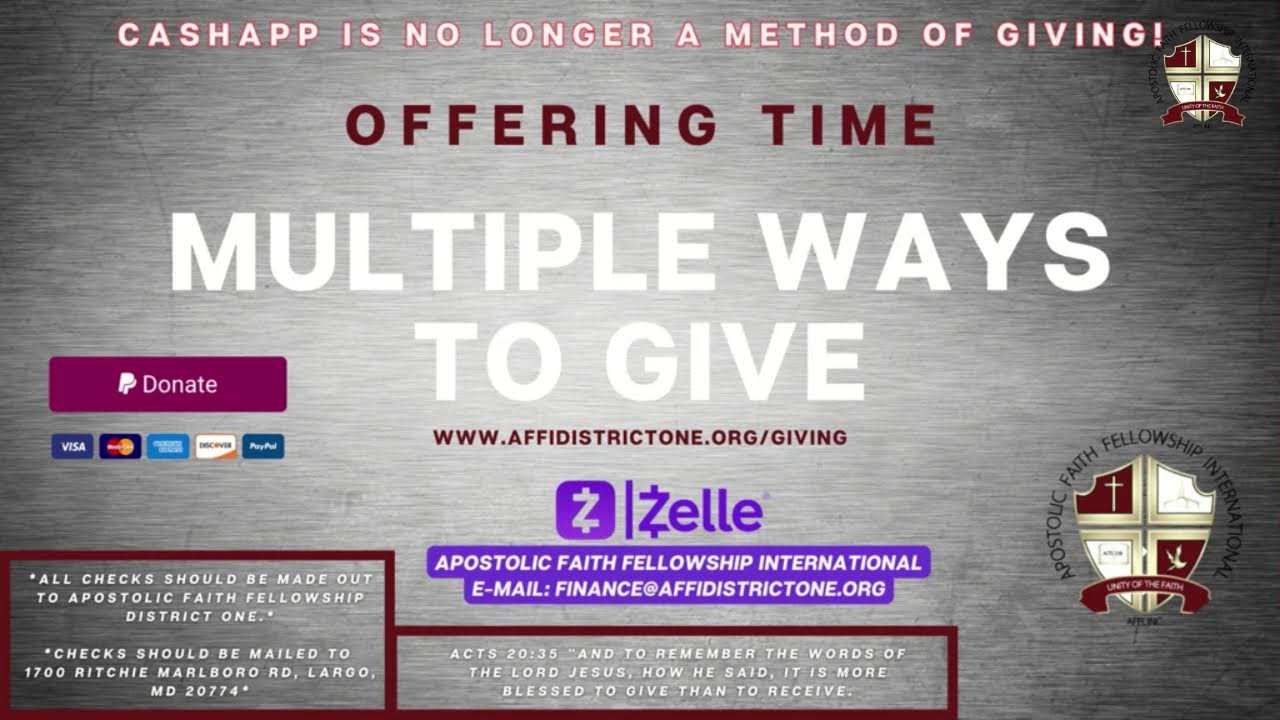 AFFI District One Council Bible Class | Panel