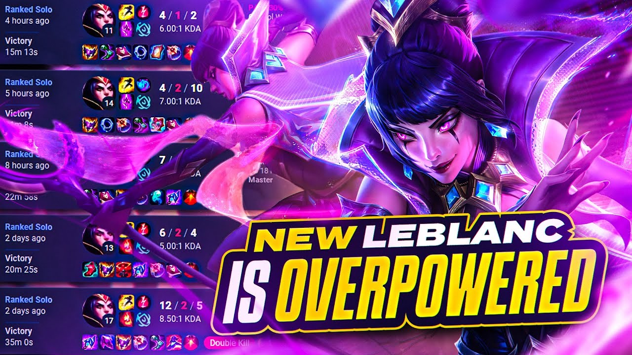 NEW Leblanc playstyle that's taking over the world right now... *Explained*