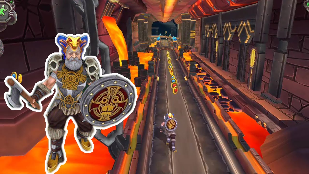 Temple Run 2 Volcano Island Fullscreen Gameplay | SIGYR FROSTBEARD | MYSTERY BOXES OPENING #13