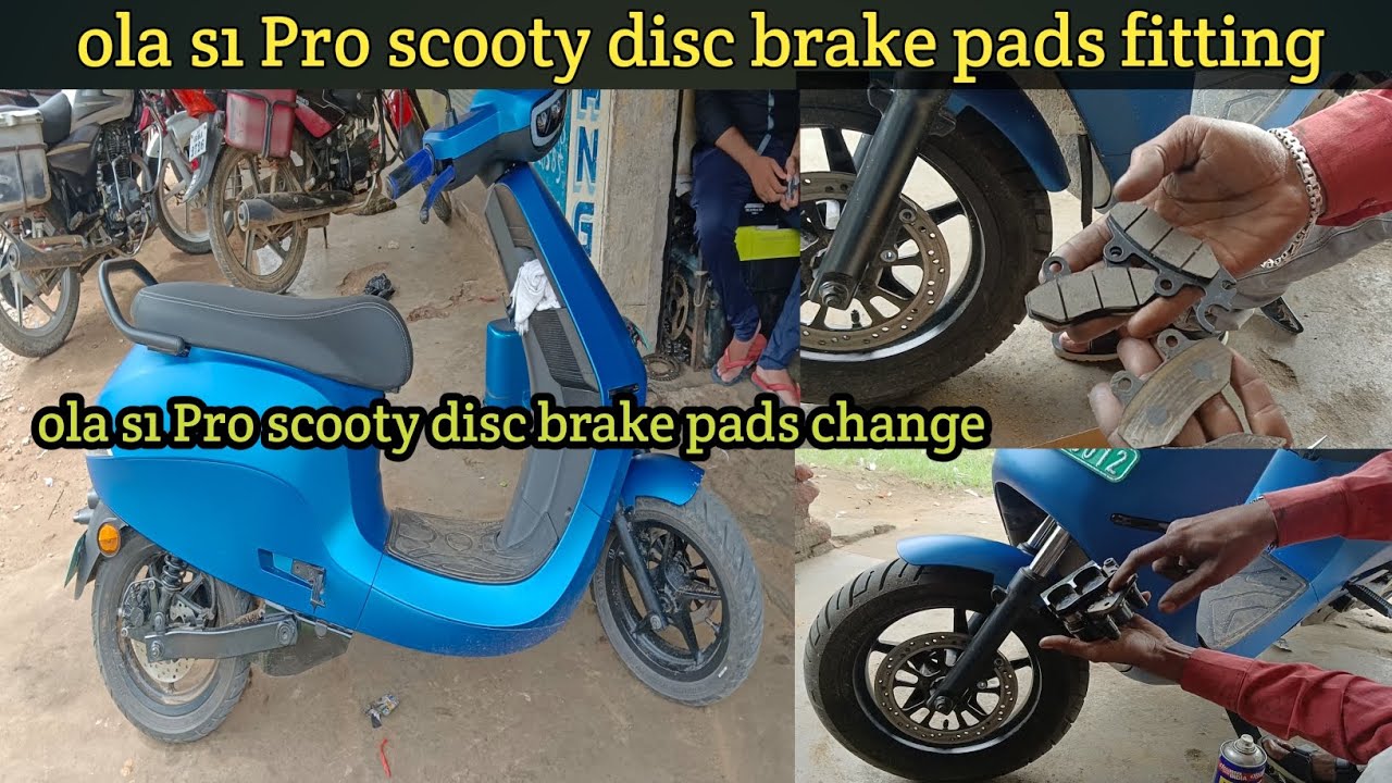 ola S1 pro scooty disc brake problem solve/ ola  Pro scooty front disc brake problem/ola brake pads