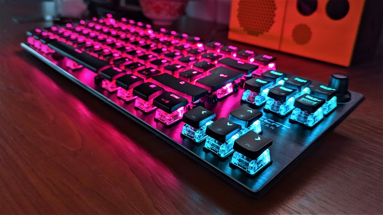 Roccat Vulcan TKL Mod - Lube, Tape & Foam Mods, Soldering (ASMR-ish)