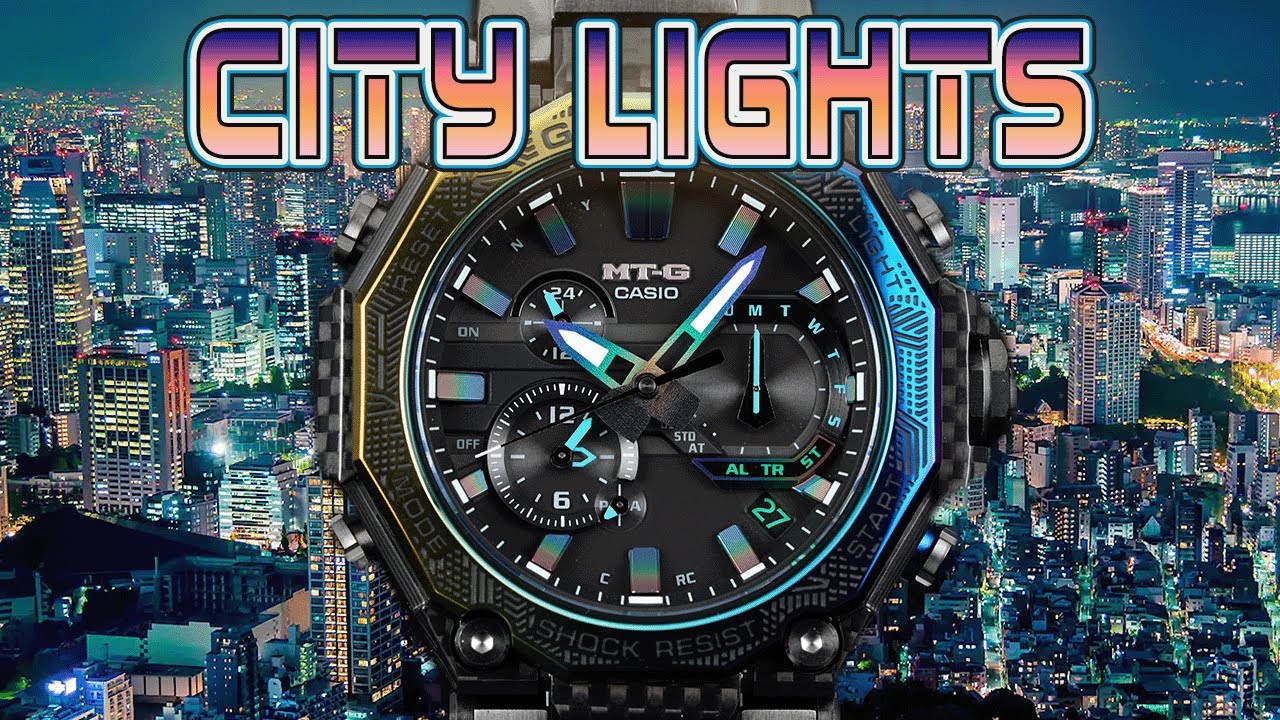 One of the most Exciting G-Shock Pieces - The MTGB2000YR1A City Lights Limited Edition